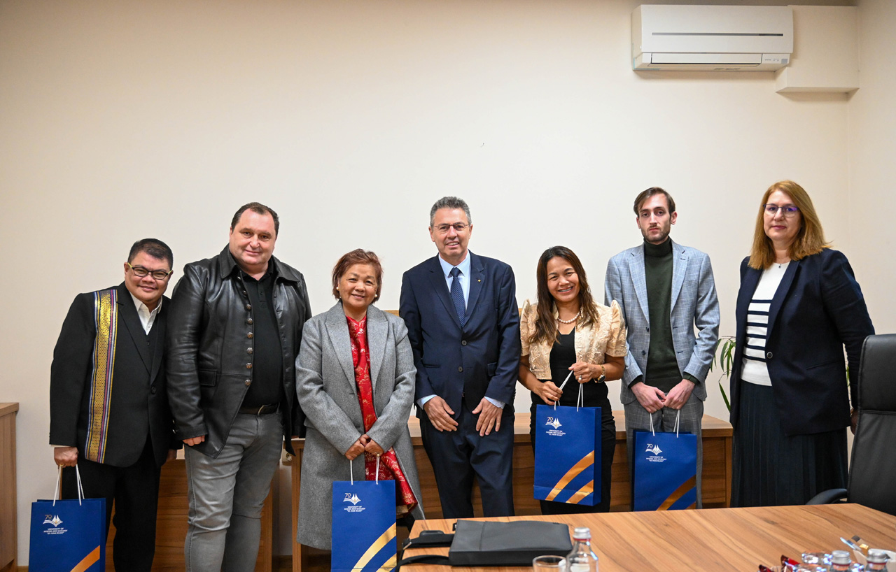 Делегация от Университета на Бикол във Филипините посети Минно-геоложкия университет „Св. Иван Рилски“ 1