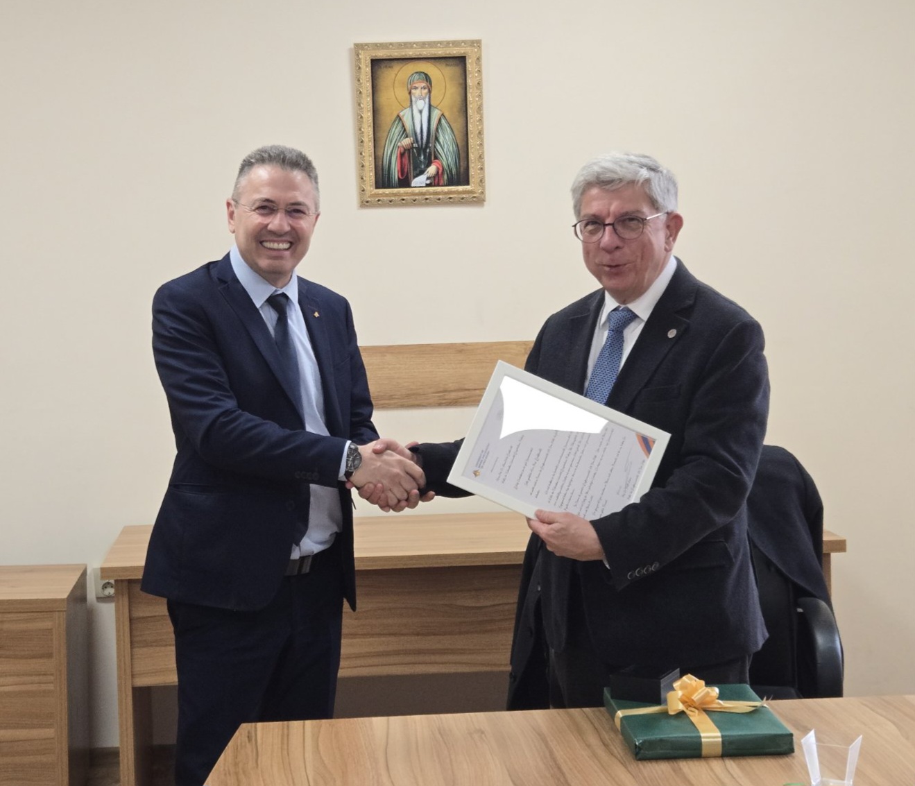 Работно посещение на ректора на Минна академия Фрайберг – проф. д-р Клаус-Дитер Барбкнехт 3