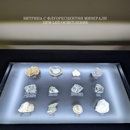 Нова витрина с луминесцентни минерали - 3