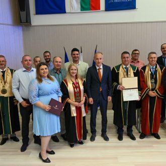 Минно-геоложки университет „Св. Иван Рилски“ връчи дипломи за заети академични длъжности и придобити научни степени на тържествена церемония